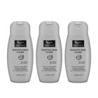 Kit 3 Shampoo Cinza Escuro Cabelos Grisalhos Loiros Nupill 120ml