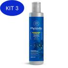Kit 3 Shampoo Efeito Liso 300Ml