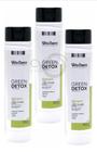 Kit 3 Shampoos Green Detox Vita Derm Controle De Oleosidade