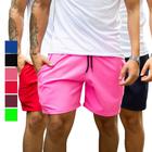 Kit 3 Short Masculino Liso Treino Academia Tactel Verão Premium exercício funcional Diversas Cores