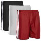 Kit 3 Shorts Futebol Infantil Juvenil Masculino Sport Faixa