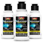 Kit 3 Silicones Tradicional Secagem Rápida Proauto 130ml