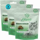 Kit 3 Snacks Hana Healthy Life Skin Care P/ Gatos Adultos- 60g