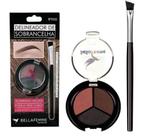 Kit 3 Sombras Delineador de Sobrancelhas Bella Femme