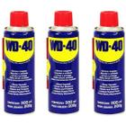 Kit 3 Spray Lubrificante WD-40 Produto Desengripante 300 ml