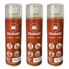 Kit 3 Spray Verniz para Madeira 300ml Colorart - Escolha a cor