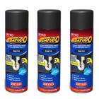 Kit 3 Sprays Vedatudo Emborrachado Impermeabilizante Preto 400ml - Dryko