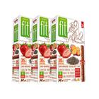 Kit 3 Sticks Para Cães Fit Spin Pet Sabor Morango, Batata Doce e Chia 50g