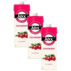 Kit 3 Suco Cranberry Juxx 1 Litro