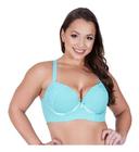 Kit 3 Sutiã Nadador Plus Size Reforçado Renda Bojão Soutien Sutia Bojo Feminina Sensual Pingente Blogueirinha Lingerie