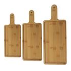 Kit 3 Tábuas Servir Bambu Class Home
