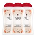 Kit 3 Talco Perfumado Tabu Tradicional 100G - Dana - Dana Cosméticos