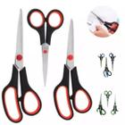 Kit 3 Tesouras Para Cabelo E Cozinha Profissional