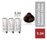 Loreal Kit c/3 Dia Richesse Tonalizante 5.0 Castanho Claro Profundo 50g -  Loreal Professionnel - Tonalizante de Cabelo - Magazine Luiza