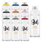 Kit 3 Tinta Spray Fosca 94mtn 400ml Cores Grafite Multiuso