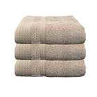 Kit 3 Toalhas Rosto Alta Absorção Macia - 80cm x 50cm - Appel