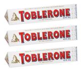 kit 3 Toblerone Chocolate Branco White Exclusivo 100g