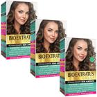 Kit 3 Tonalizante Bio Extratus 67 Louro Escuro Chocolate Tecnologia Profissional