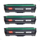 Kit 3 Toner Compativel HP W1105a 105a 107a 107w 135w Com Chip