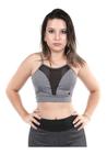 Kit 3 Tops Fitness Feminino Suplex Telado Com Bojo Mescla Alça Fina - Rigafi Fashion