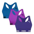 Kit 3 Tops Puma Nadador Sem Costura Feminino - Selene