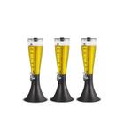 Kit 3 Torres de Chopp 3,5L MarcBeer Marchesoni Com Refil Congelante