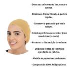 Kit 3 Touca Nero Sem Barra Para Cabelo Anti Frizz - Bege