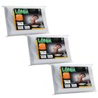 Kit 3 Travesseiros Látex Cervical - Médio