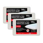 Kit 3 Travesseiros Master Confort - Antialérgico Toque Macio