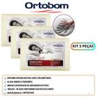 Kit 3 Travesseiros Ortobom Visco Sky