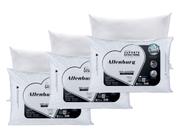 Kit 3 Travesseiros Suporte Extra Firme Altenburg Para Quem Dorme de Lado
