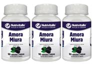 Kit 3 Un - Amora 700mg 90 Cápsulas Nutrivitalle