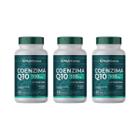 Kit 3 Un Coenzima Q10 Nutrigenes 60caps Sem Sabor Selê E Zinco