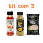 Kit 3 un Pimenta Biquinho Sal Mostarda Farofa Costelinha com Limão