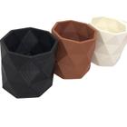 Kit 3 Un Vaso Para Plantas Decorativo - Sem Plantas