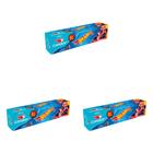 Kit 3 Und Gel Dental Hot Wheels 6+ Anos Com Flúor Sabor Suave 50g