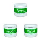 Kit 3 Und Removedor Cutícula Repos Hidrata Amacia Pés Mãos 500g