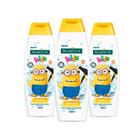 Kit 3 Und Shampoo Palmolive Kids Minions 350ml