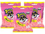 Kit 3 Unidades Bala Bubbaloo Tutti-Frutti 75g Cada