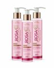 Kit 3 Unidades do Sabonete Líquido Íntimo Rosa Candy 200ml - Rosa Selvagem