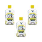 Kit 3 unidades - kelldrin shampoo condicionador clareador 2 em 1 500ml