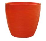 Kit 3 Vaso Planta 40x40 Oval Moderno Polietileno