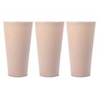 Kit 3 Vasos Aldora Bege 56cm Terrano - AFORT