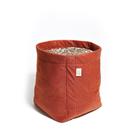 Kit 3 Vasos Plantas Feltro 15 Litros Decoração Vermelho