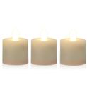 Kit 3 Velas Led Eletrônica Decorativa Luz Decoração