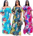 Kit 3 vestidos longos Plus Size 