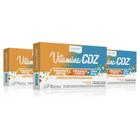 Kit 3 Vitamina CDZ Zinco + C + D Equaliv 30 cápsulas