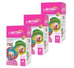 Kit 3 Vitamina Infantil Lavitan Kids Mastigavel Tutti Frutti