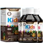 Kit 3 X Multivitamínico Infantil Líquido 250ml Sabor Abacaxi - Melfort