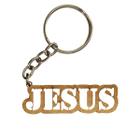 Kit 30 Chaveiro Vazado Jesus Com Argola 5x1,5cm Mdf Madeira - ATACADÃO DO ARTESANATO MDF